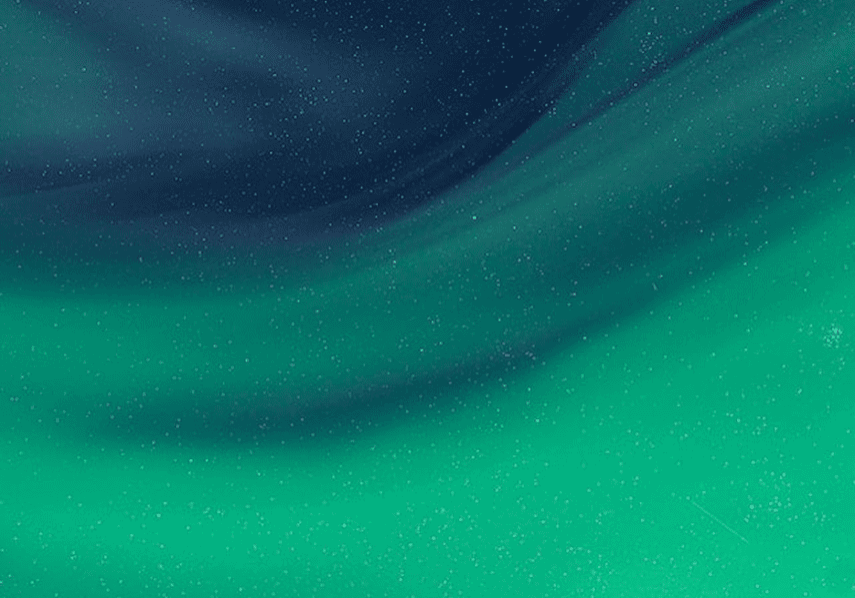 Blurred green and blue textures